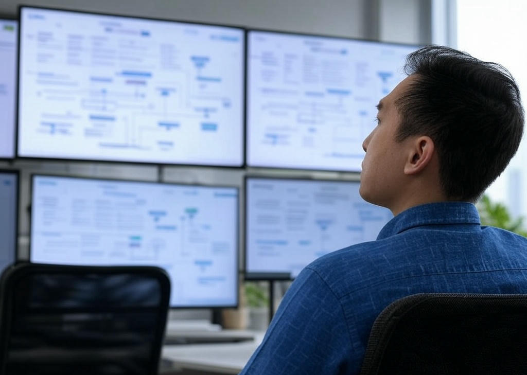 AI-powered automation visualization
